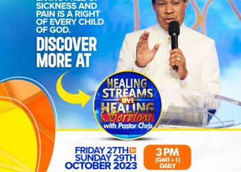 Billions expect Miracles as Healing Streams Live Crusade with Pastor Chris Begins Today