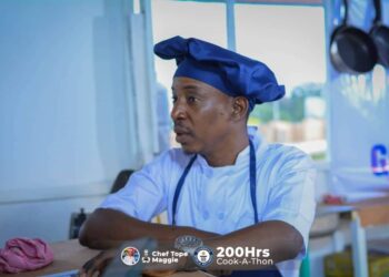 Nigerian Chef, Tope Maggie ‘Breaks’ Irish Chef, Fisher’s Cooking Record, Awaits Confirmation