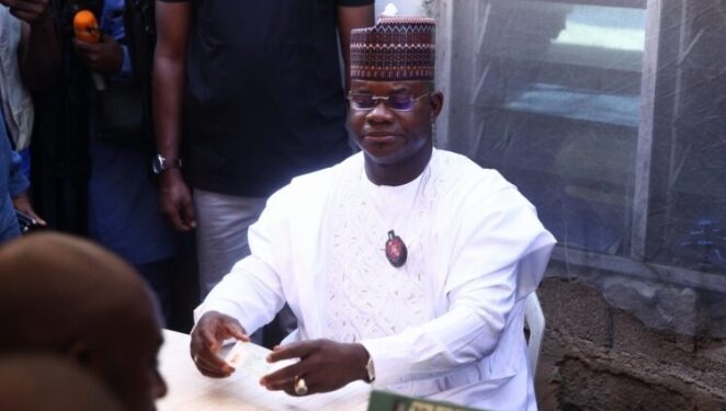 Governor Yahaya Bello Secures Landslide Victory For Usman Ododo