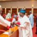 Akpabio Swears In Lalong As Senator Representing Plateau South