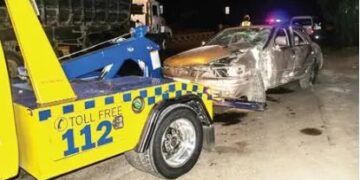 Hit And Run Driver Crushes Pedestrian In Lagos