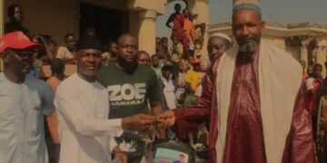 Hon. Ogazi Distribute  Cars, Motorcycles, Cash To Constituents