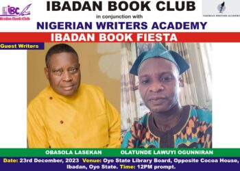 IBC announces Obasola Laskan,Olatunde As Headliners For Ibadan Book Fiesta