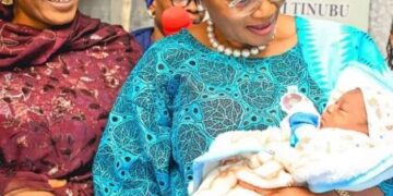 Mrs Tinubu welcomes first baby of year 2024