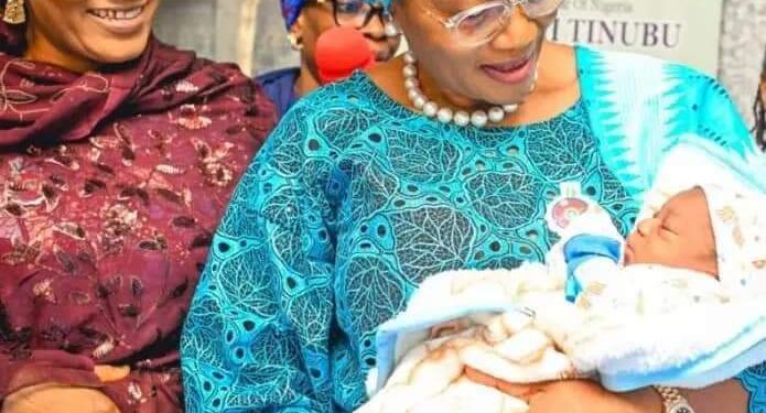 Mrs Tinubu welcomes first baby of year 2024
