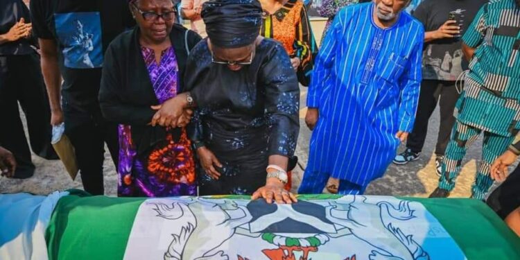BREAKING: Body of former Governor Akeredolu arrives in Nigeria