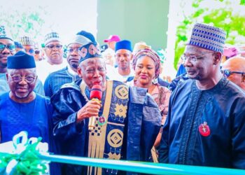 Ganduje Inaugurates VIP Lodge, 1.7km Roads In Nasarawa State