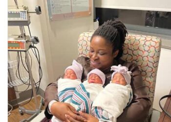 Nigerian Couple Welcomes Triplets After Six Years of Marriage