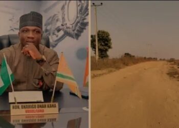 Hon. Kana Initiates Construction Of Ondah,Kana,Apawu Road