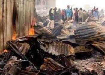 Blaze Engulfs Panteka Market, Timber Section Faces Wrath Of Fire In Kaduna