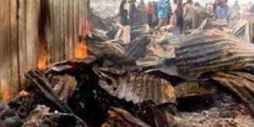 Blaze Engulfs Panteka Market, Timber Section Faces Wrath Of Fire In Kaduna
