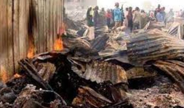 Blaze Engulfs Panteka Market, Timber Section Faces Wrath Of Fire In Kaduna