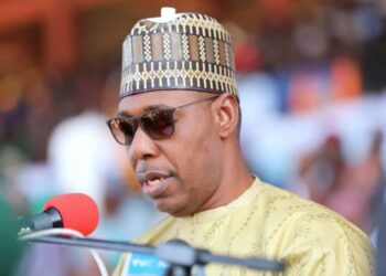 Gov. Zulum distributes 447 housing units, food items to home-bound IDPs