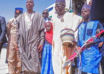 Zulum distributes N225m food items to families in Bama