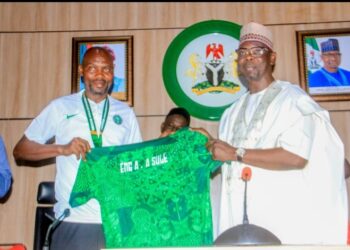 Governor Sule Honours AFCON Silver-Winning Goalkeeper Trainer, Baruwa