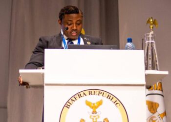 Simon Ekpa: Journey From Track Athlete To Prime Minister Of The Biafra Republic Government In Exile