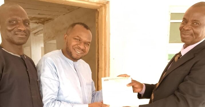 Mr. Aruson Assumes Interim Chairmanship Of NHA Nasarawa State Chapter