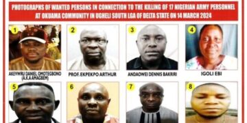 DHQ Declares Eight Wanted  In  Connection Of Okuama Soldiers Killing