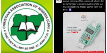CAN Demands Public Apology From FIRS Over Easter Message