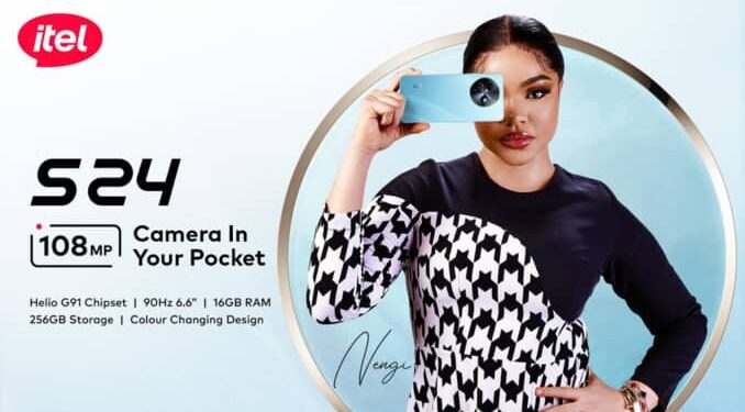 108MP Camera In Your Pocket: itel Launches New S24 Smartphone In Nigeria