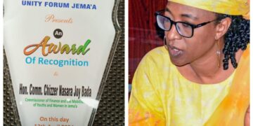 Kaduna Finance Commissioner Bags Jema’a Unity Forum’s Award