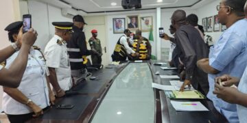 RTO/VIO Mayors Induct FCTA Transportation Secretary as Mayor