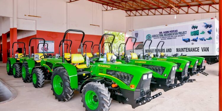 With brand new tractors, security, Taraba set to feed the country