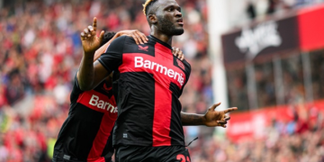 Nigeria Forward,Boniface Makes Bundesliga Team Of The Season