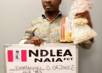 NDLEA arrests Paris-bound businessman who excreted 111 wraps of cocaine