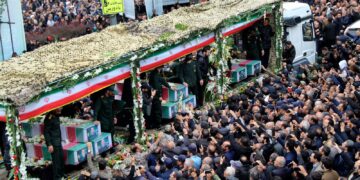 Millions attend funeral procession for Iran’s Raisi in Tehran