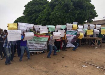 IPPIS: DICON Workers Protest Unfair Treatment, Demand Payment of Minimum Wage