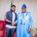 Akpabio Receives Davido, Nigerian Afrobeat Star, Discusses Ideas