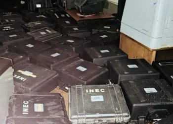 Flood damages INEC office in Edo