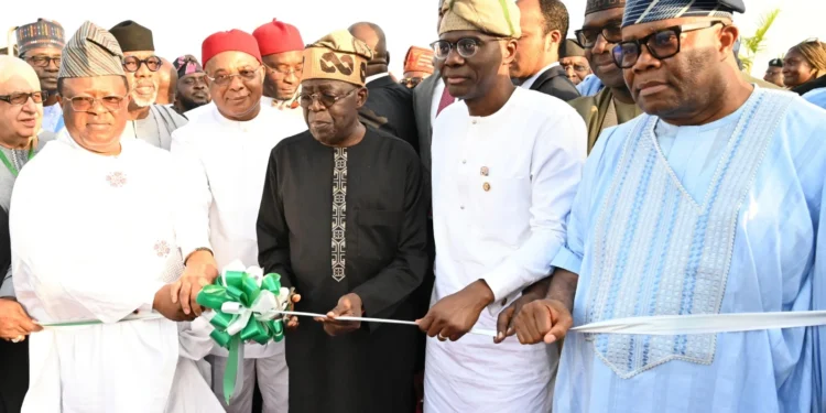 Tinubu inaugurates reconstructed Apapa-Oworonshoki-Ojota-Oshodi Expressway in Lagos