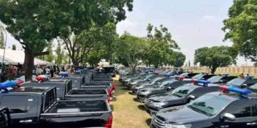 Kaduna: Gov Uba Sani Boosts Security Agencies With 150 Vehicles, 500 Motorcycles