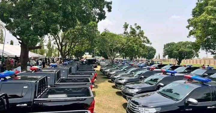 Kaduna: Gov Uba Sani Boosts Security Agencies With 150 Vehicles, 500 Motorcycles