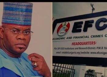 Nigerians Demand For EFCC Chairman Resignation Over Inaction Against Ex-Kogi Governor