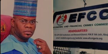 Nigerians Demand For EFCC Chairman Resignation Over Inaction Against Ex-Kogi Governor