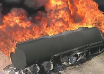 Gridlock as petrol tanker explodes on Lagos-Ibadan Expressway