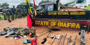 Troops raid IPOB/ESN camps, apprehend 25 suspects