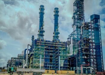 Fire Guts  Sections Of Dangote Refinery