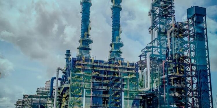 Fire Guts  Sections Of Dangote Refinery