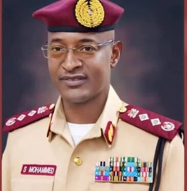 FRSC Corps Marshal Commiserates with Bauchi state Governor