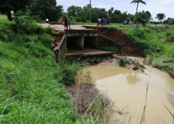 Commuters Stranded As Erosion Cuts Bridge Along Zonkwa-Madakiya Road