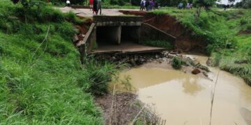 Commuters Stranded As Erosion Cuts Bridge Along Zonkwa-Madakiya Road