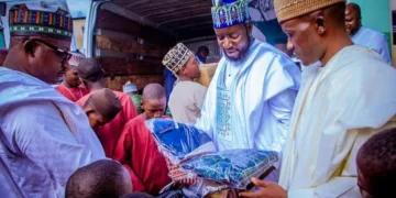 Sallah: Rep. donates foodstuff, offers scholarship to orphans in Jos