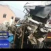 Truck collision: LASTMA rescues driver with broken legs
