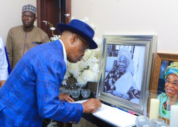 Wike Commiserates With Sen Bukola Saraki Over Death Of Mother
