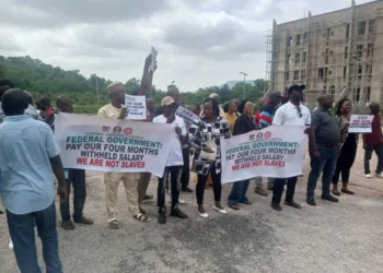 Withheld salaries: SSANU, NASU holds protest in Lokoja varsity