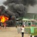 Fire guts petrol tank in Abuja filling station